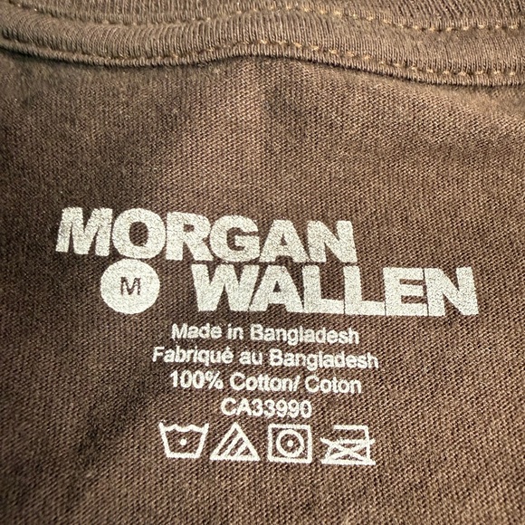 Morgan Wallen Graphic T Shirt Size M Unisex Tee - Picture 2 of 5